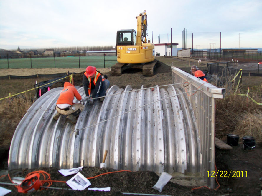 Forest Grove High School - Site work detail